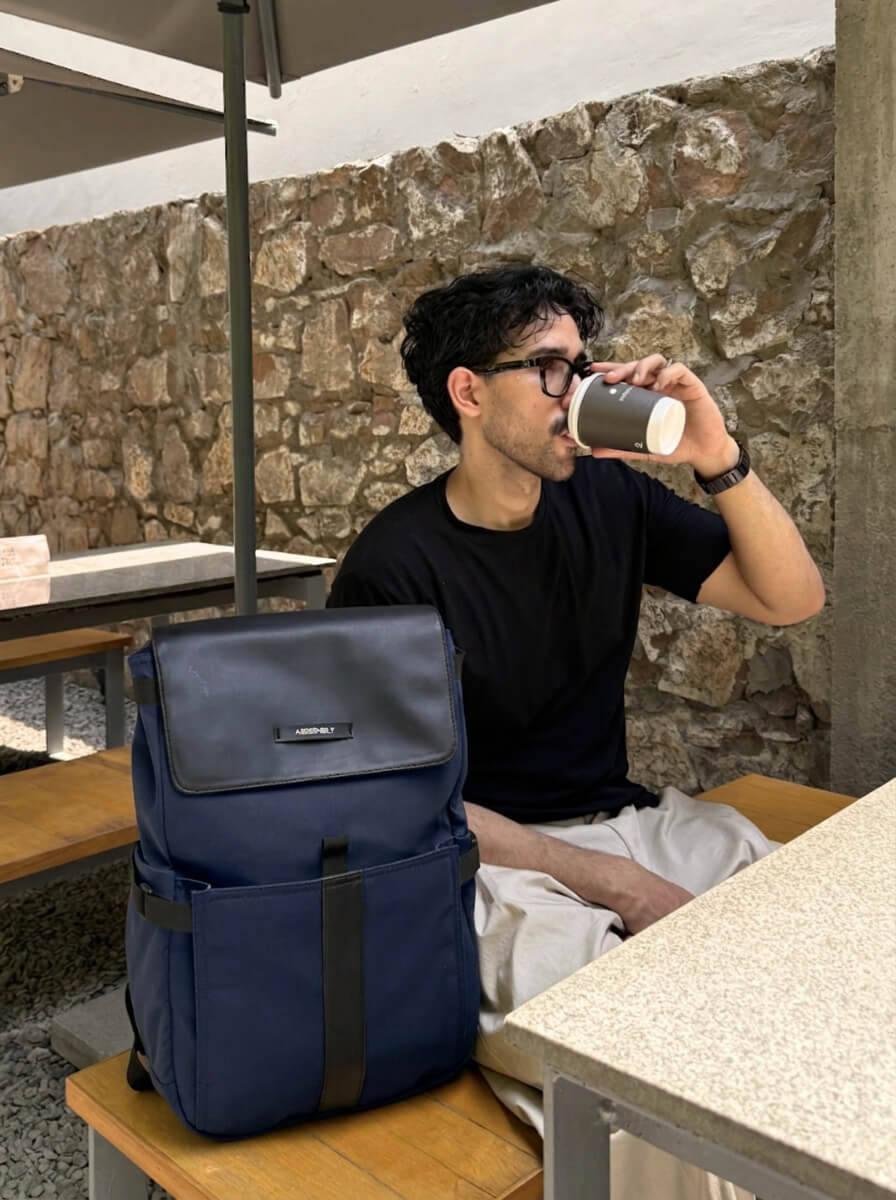 Kairo Laptop Backpack Blue