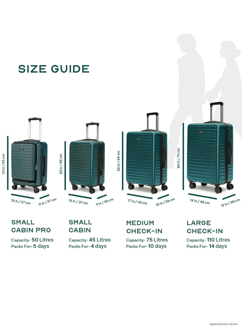 Agile Set | Green | CabinPro+Laptop Backpack
