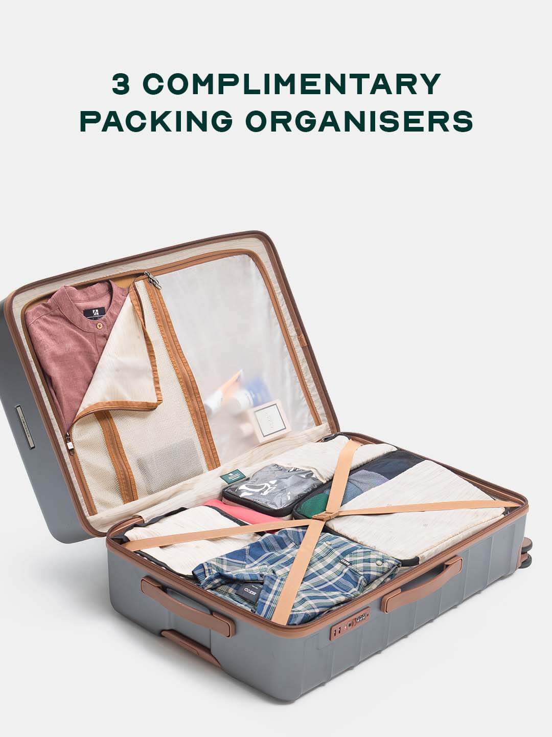 Odyssey | Grey | Medium Hard Luggage