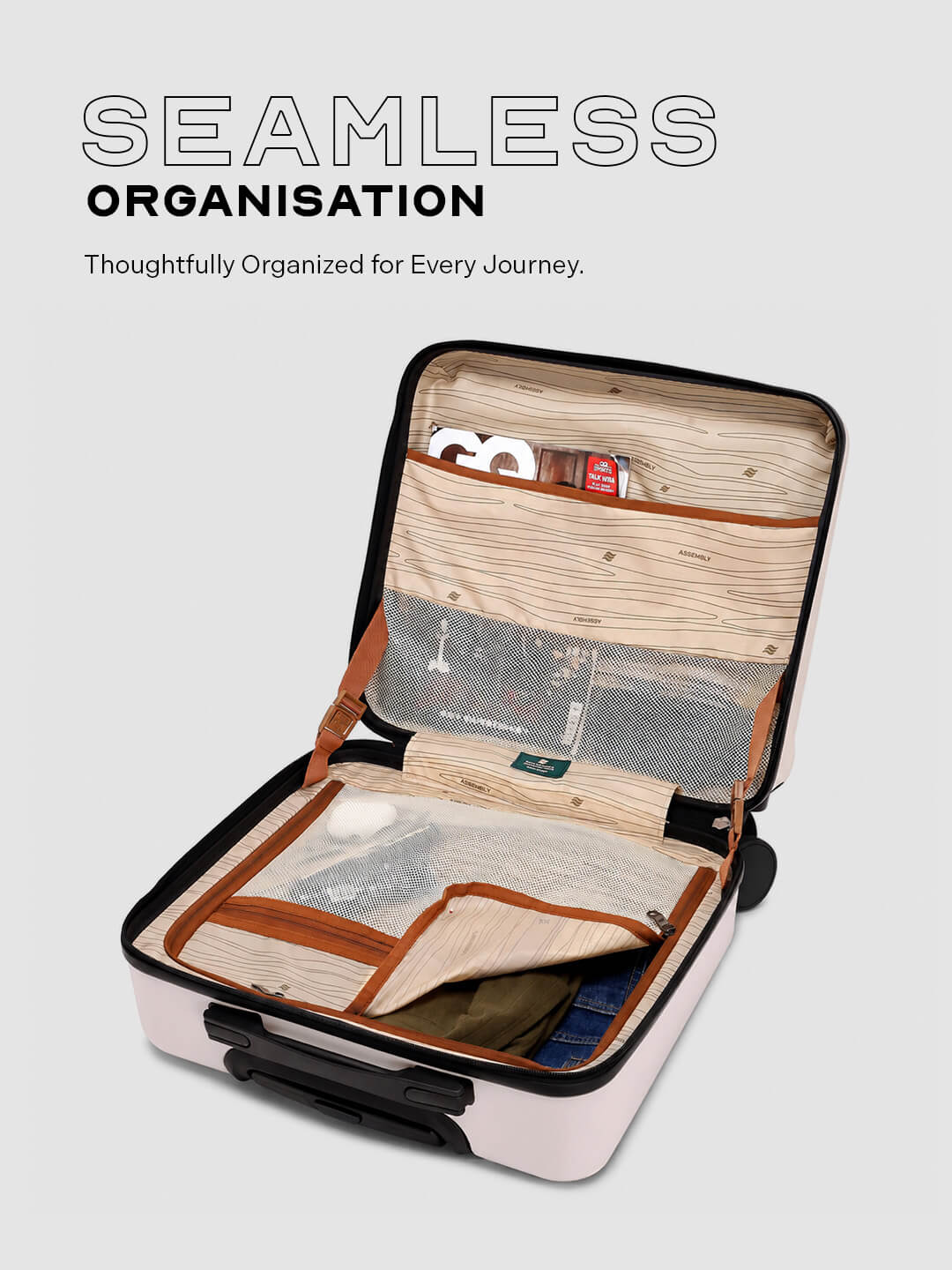 StarkPro Overnighter | Ivory | Overnighter Hard Luggage