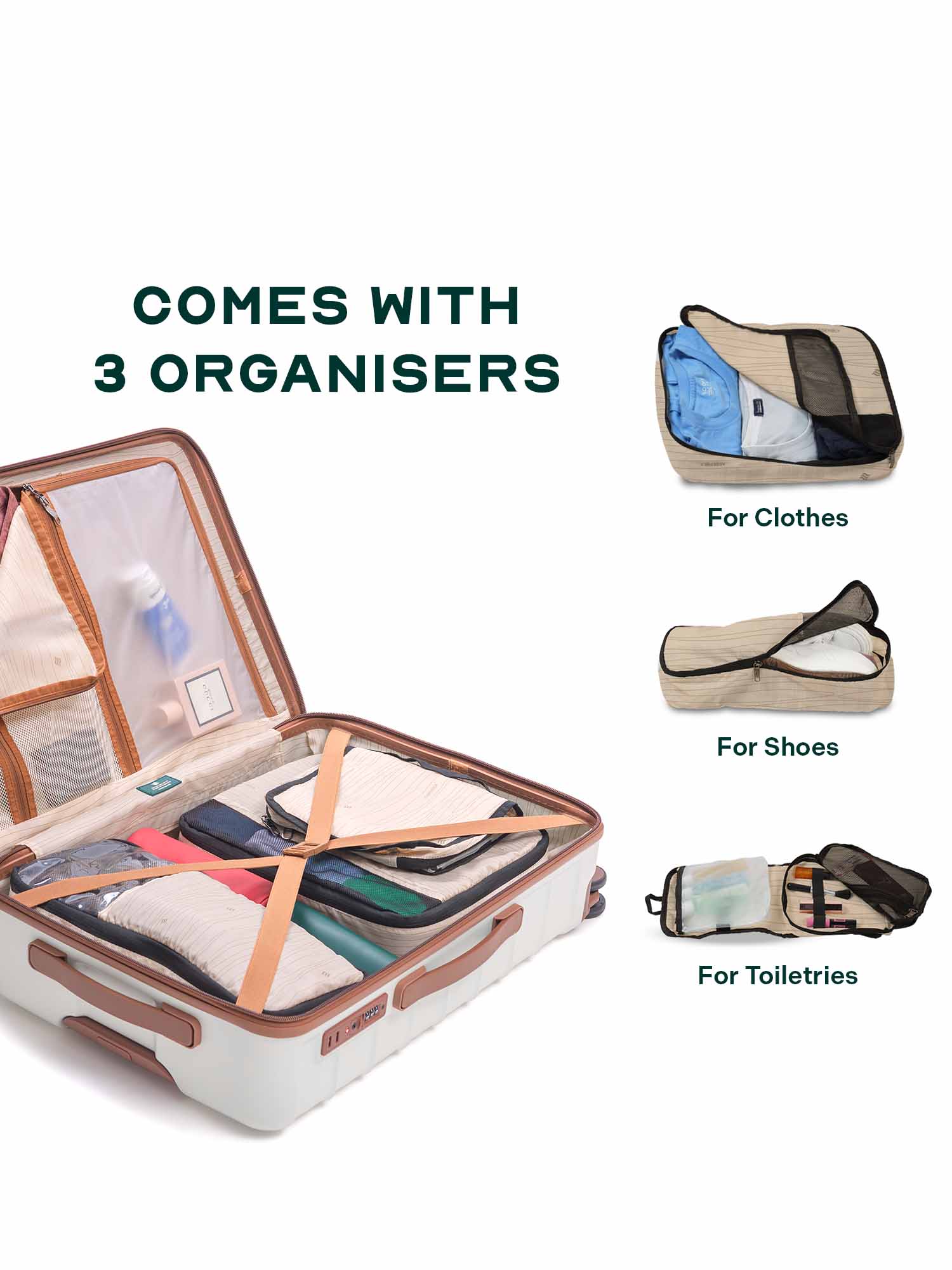 Odyssey | Sand | Cabin Hard Luggage