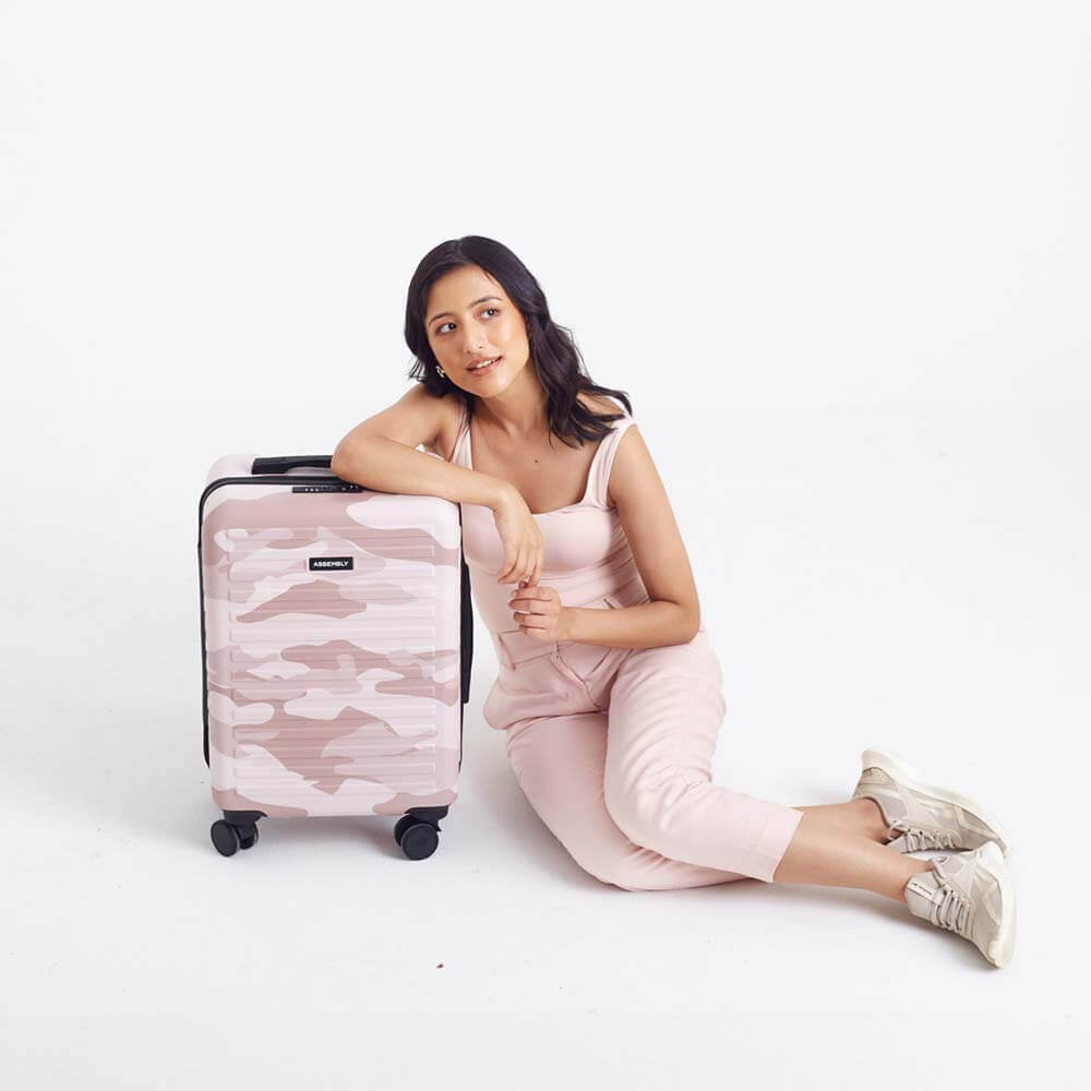 Stark | Camo Peach | Cabin Hard Luggage