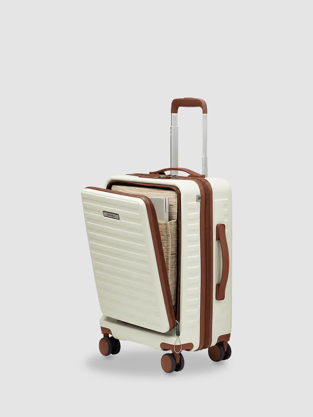 StarkPro | Moon-White | Cabin Hard Luggage