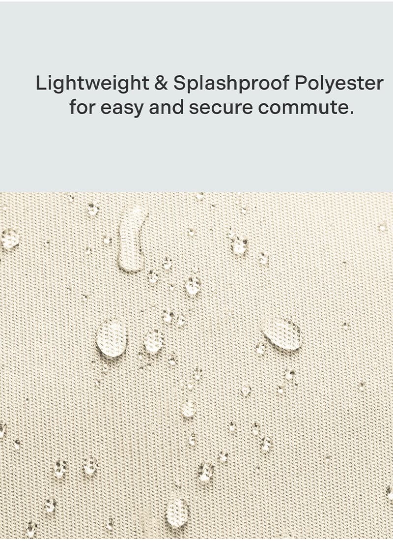 Float Backpack & Fanny Combo | Cream | Premium Backpack & Crossbody Bag