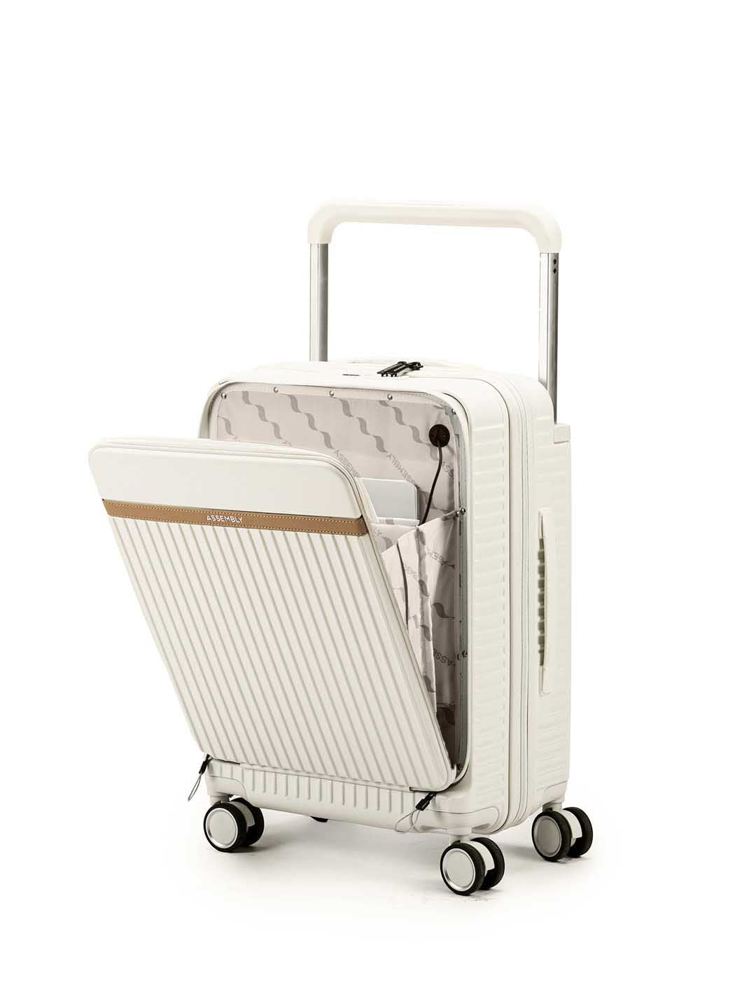 RoverPro | Moon-White | Cabin Hard Luggage