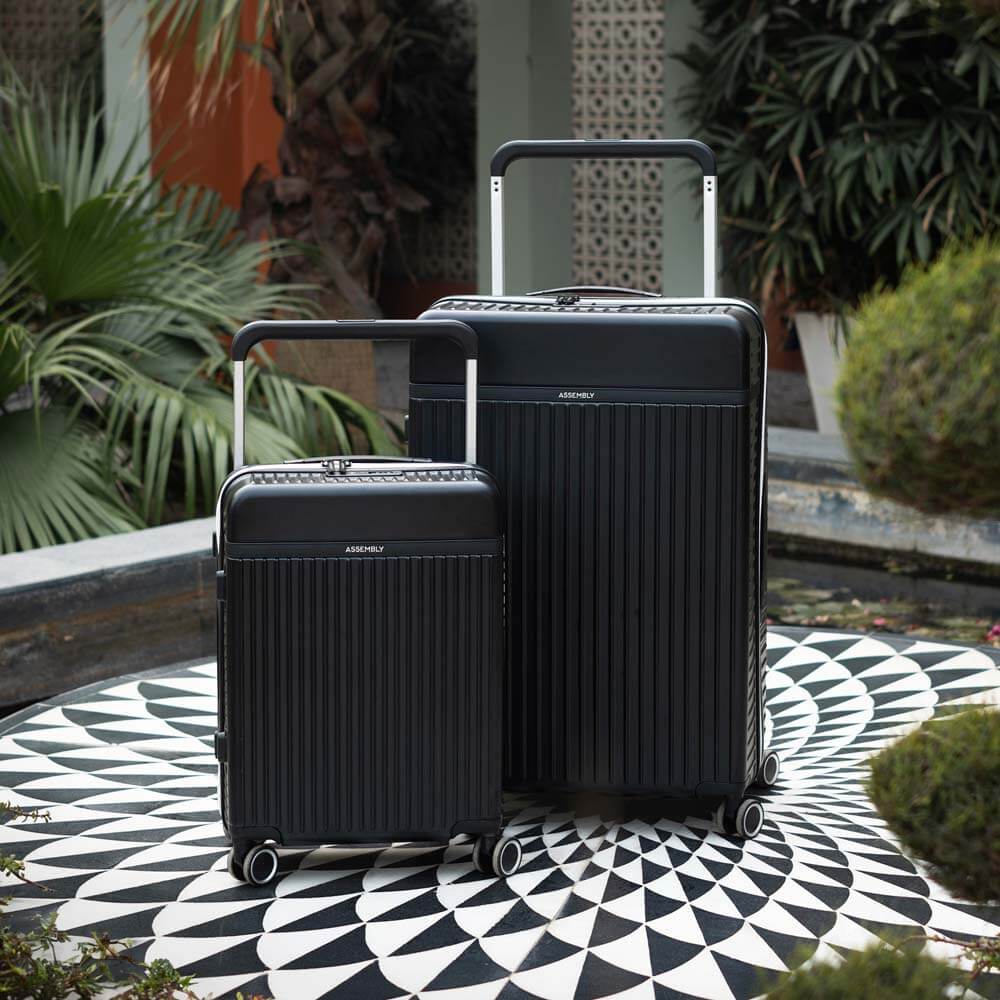 Rover Combo | Black | Cabin+Large Hard Luggage