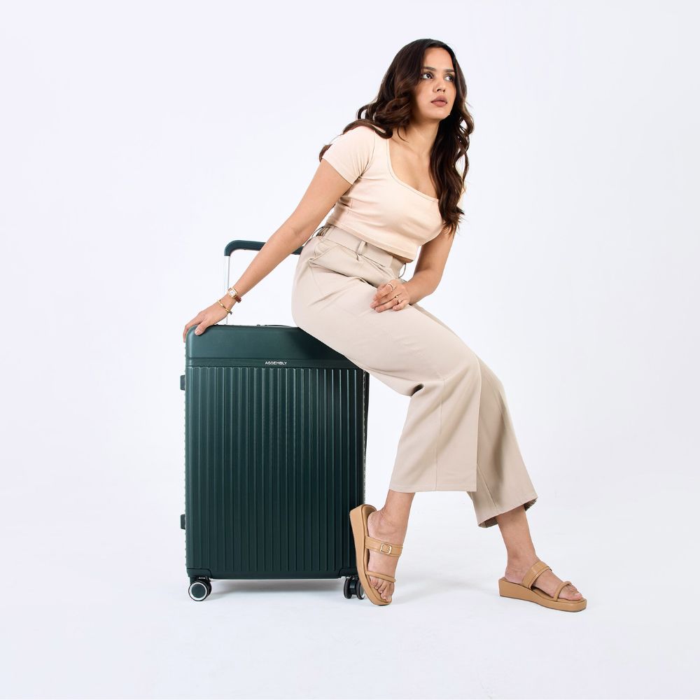 Rover | Green | Large Hard Luggage