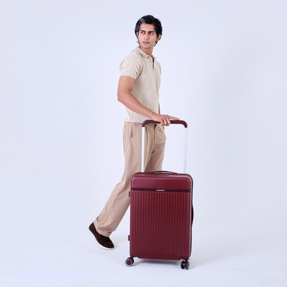 Rover | Wine | Medium Hard Luggage