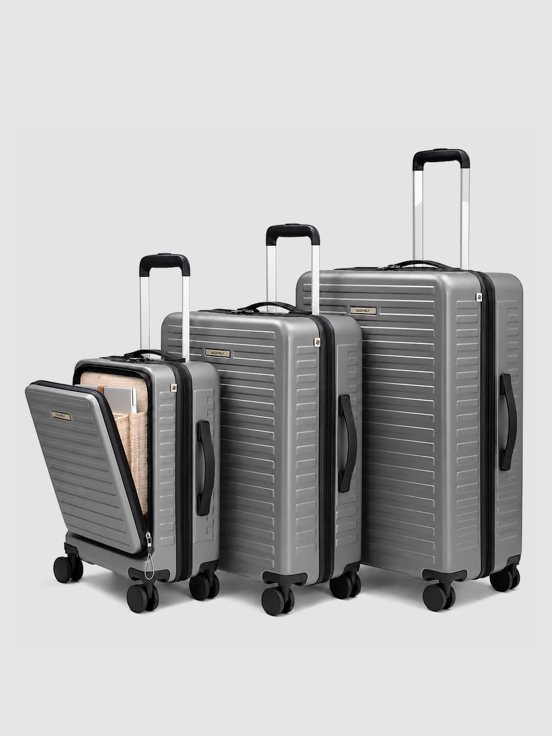StarkPro Combo | Grey | Set of 3 Luggage