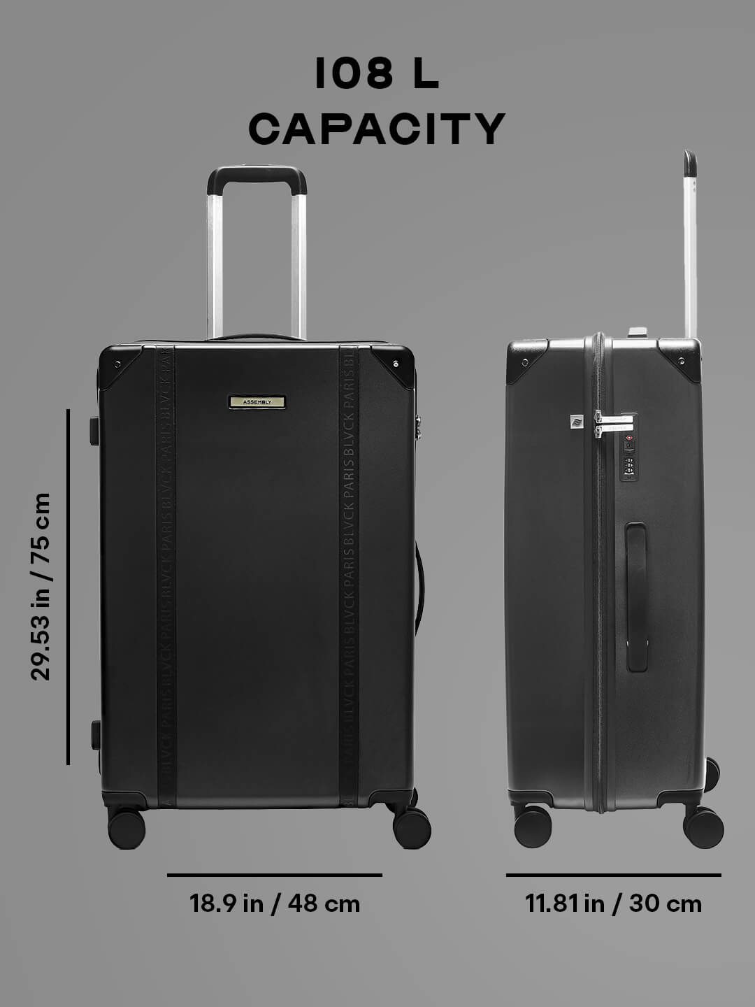 The Blvck Breeze 28" Large Luggage