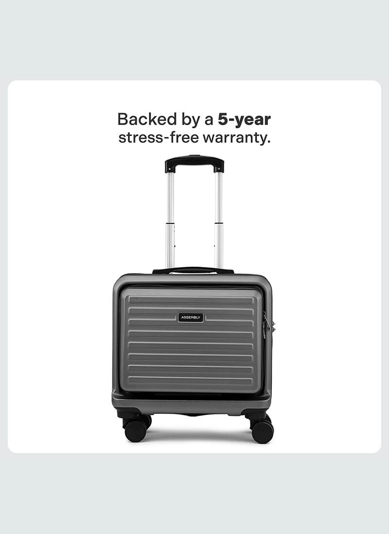 StarkPro Overnighter | Grey | Overnighter Hard Luggage