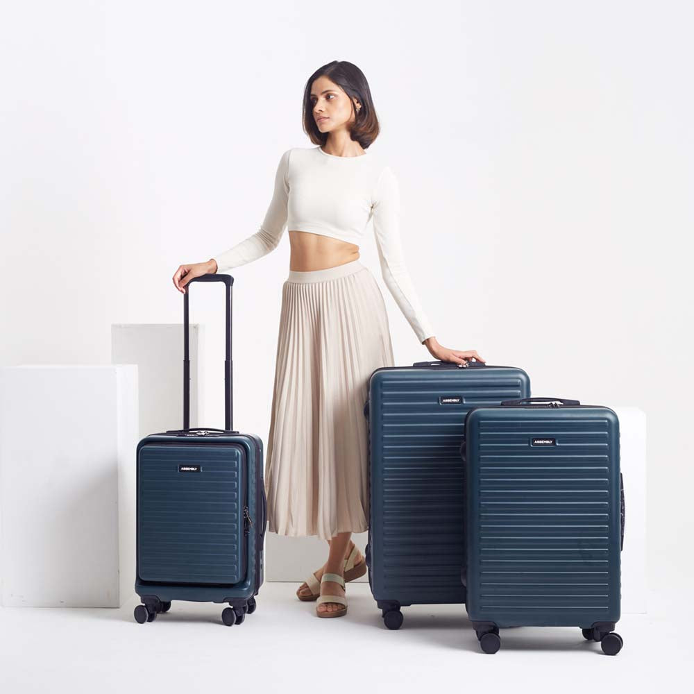 StarkPro Combo | Blue | Set of 3 Luggage