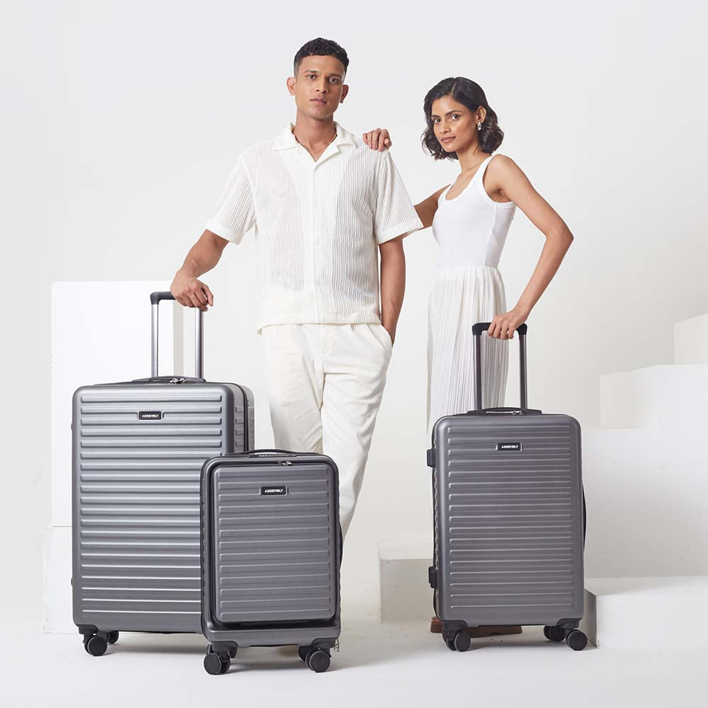 StarkPro Combo | Grey | Set of 3 Luggage