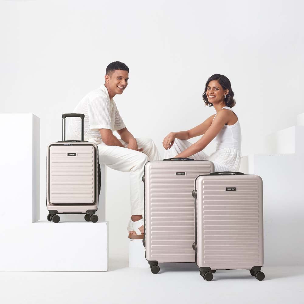 StarkPro Combo | Ivory | Set of 3 Luggage