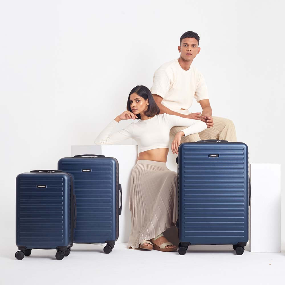 Stark Combo | Blue | Set of 3 Luggage