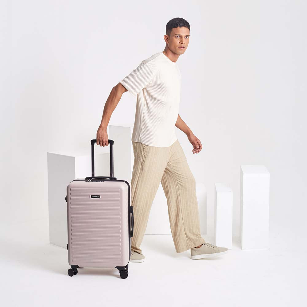 Stark | Ivory | Medium Hard Luggage