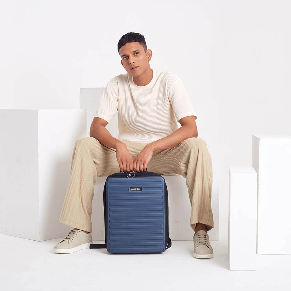 Edge | Blue | Hardshell Laptop Backpack