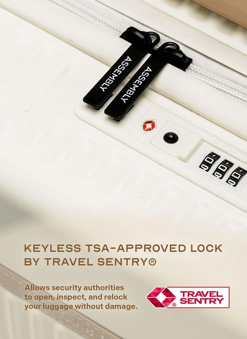 Rover Combo | Moon-White | Set of 3 Luggage