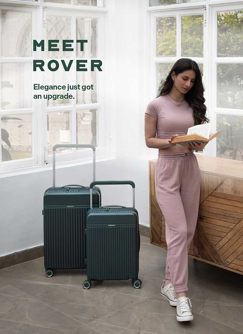 Rover | Green | Large Hard Luggage