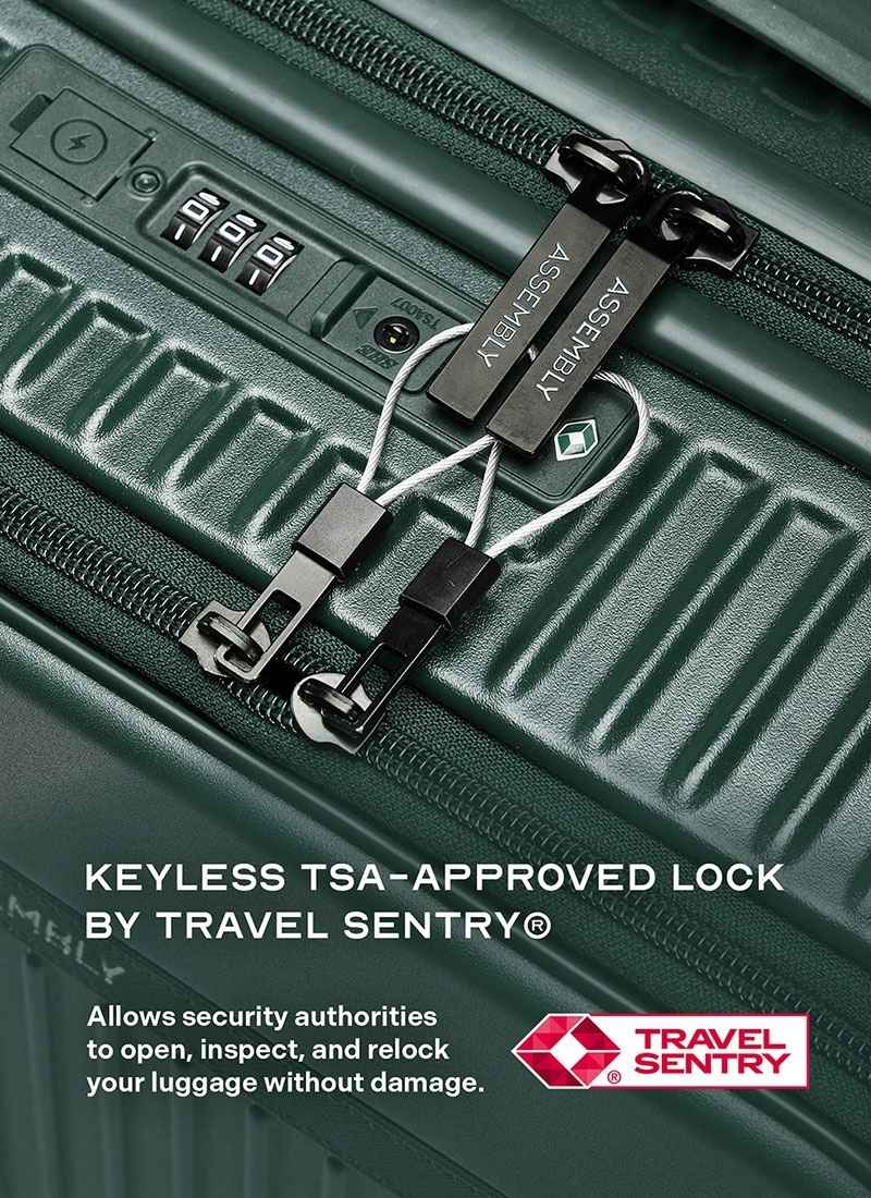 RoverPro | Green | Cabin Hard Luggage