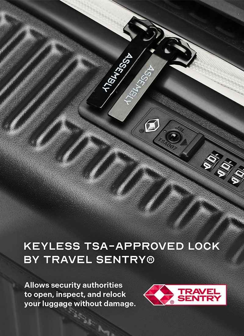 Rover | Black | Cabin Hard Luggage