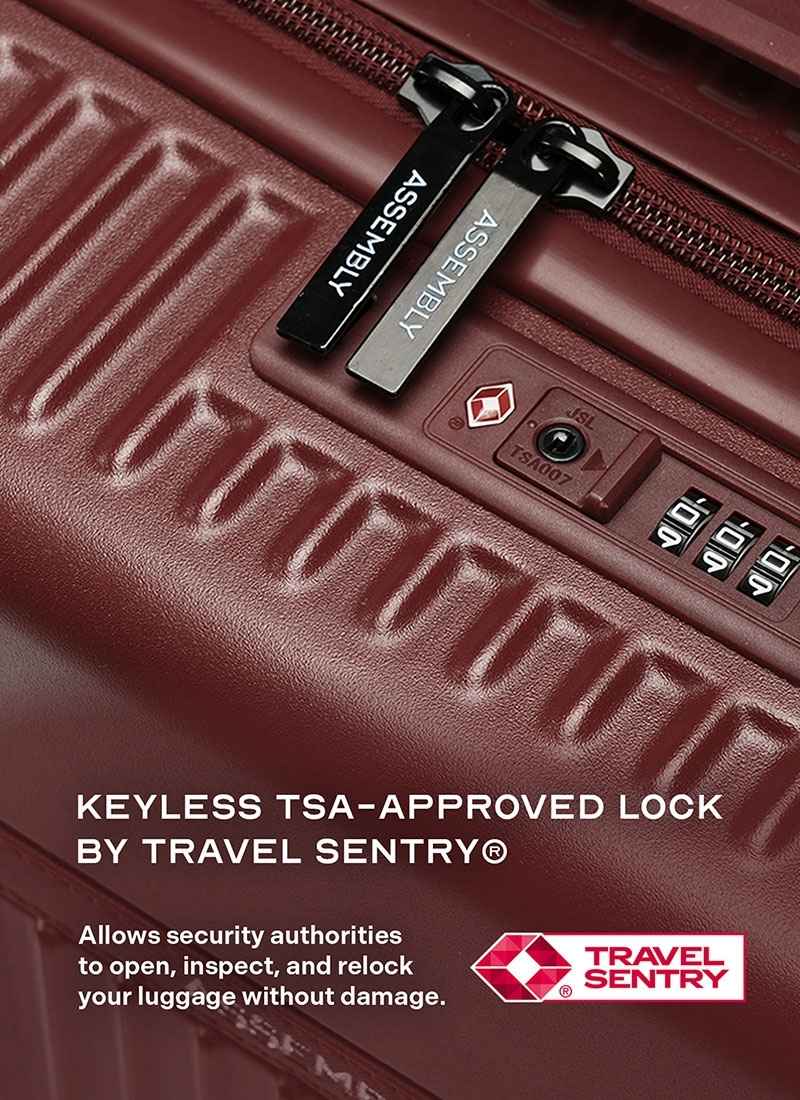 Rover | Wine | Medium Hard Luggage