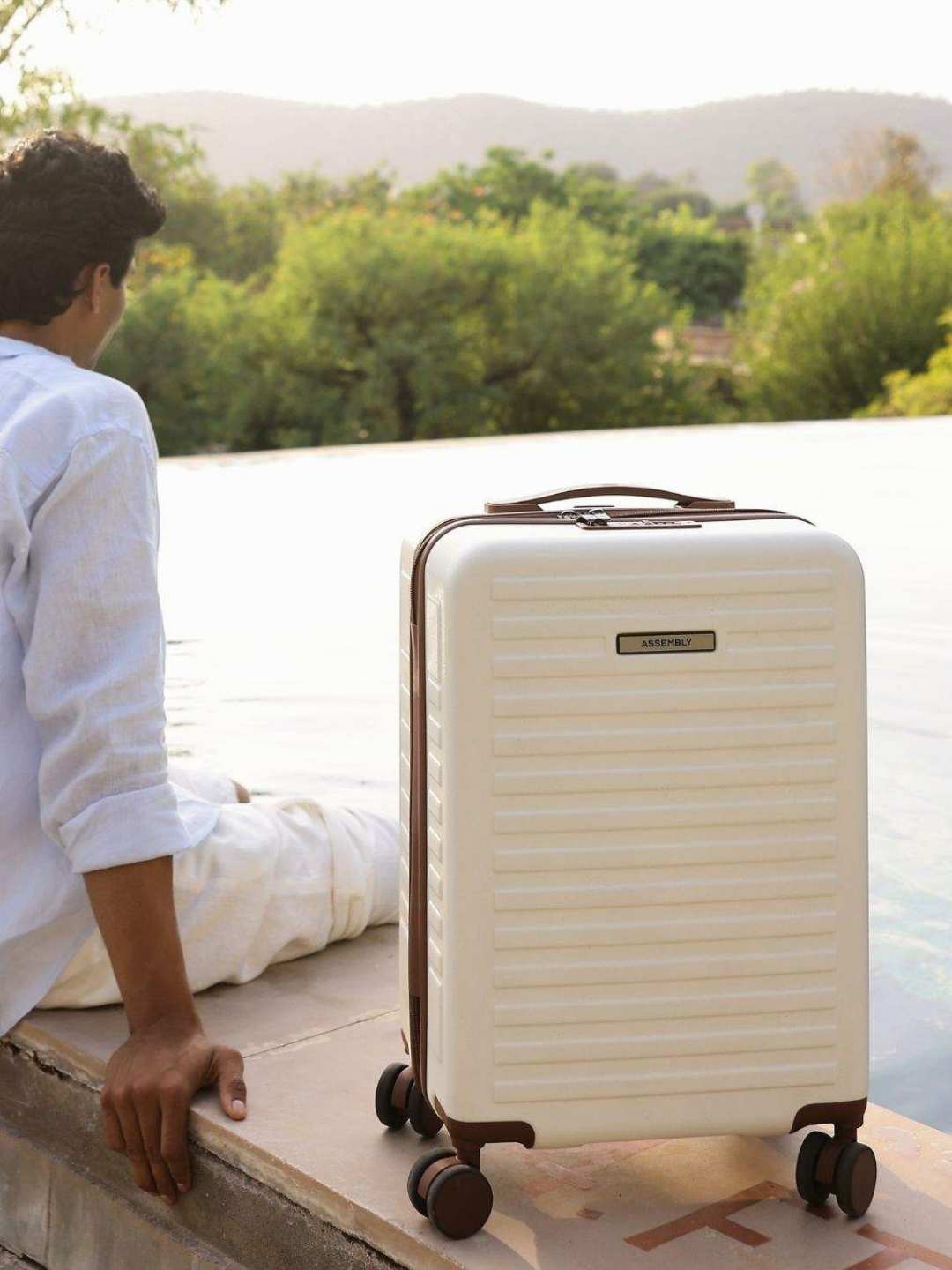 Stark | Moon-White | Cabin Hard Luggage
