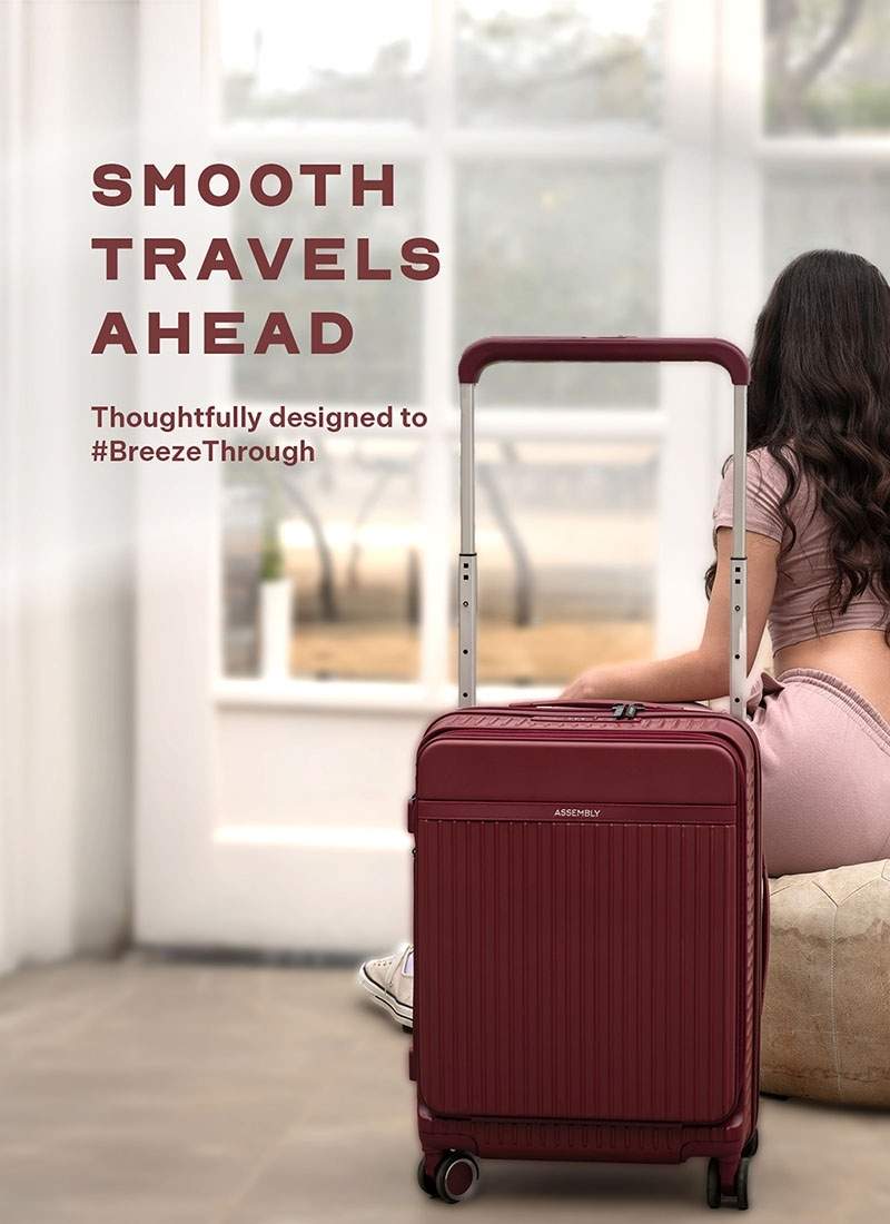Rover | Wine | Medium Hard Luggage