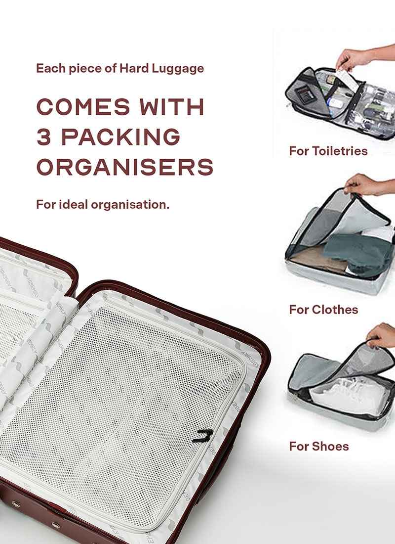 Rover Combo | Wine | Set of 3 Luggage