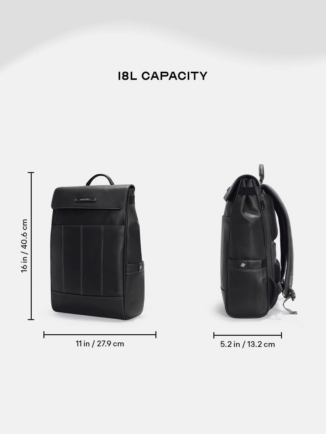 Mave Laptop Backpack Black
