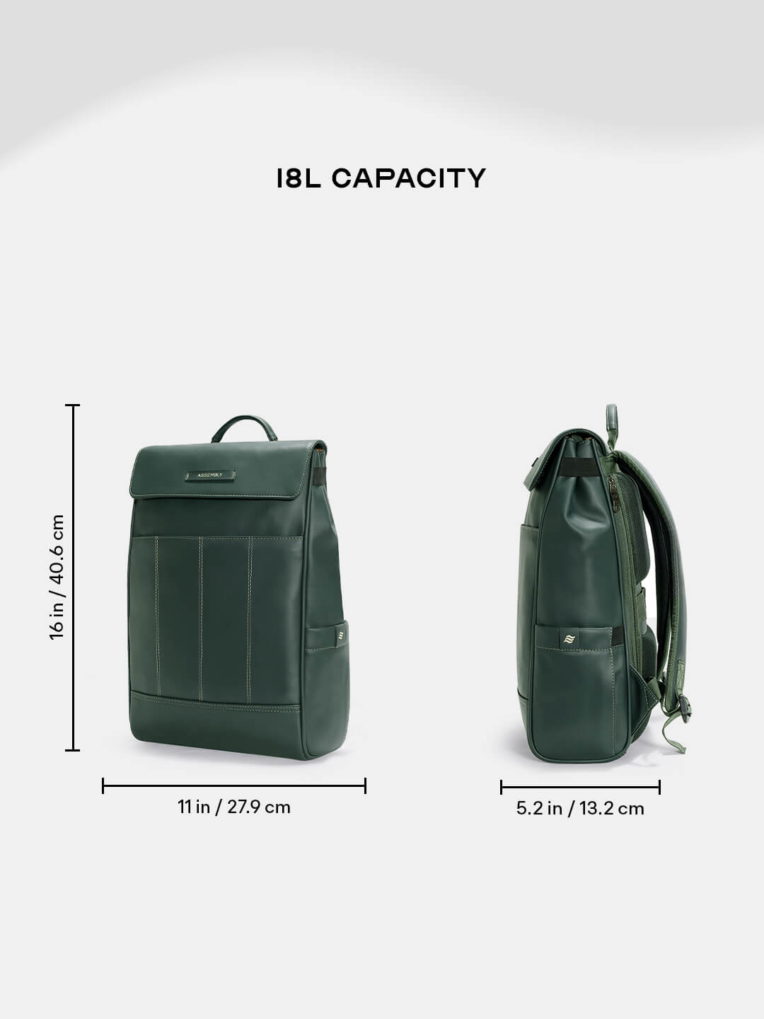 Mave Laptop Backpack Green