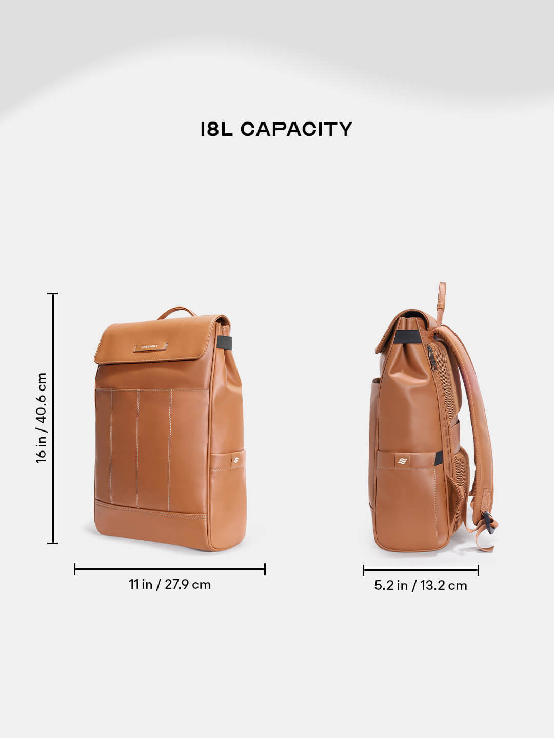 Mave Laptop Backpack Tan
