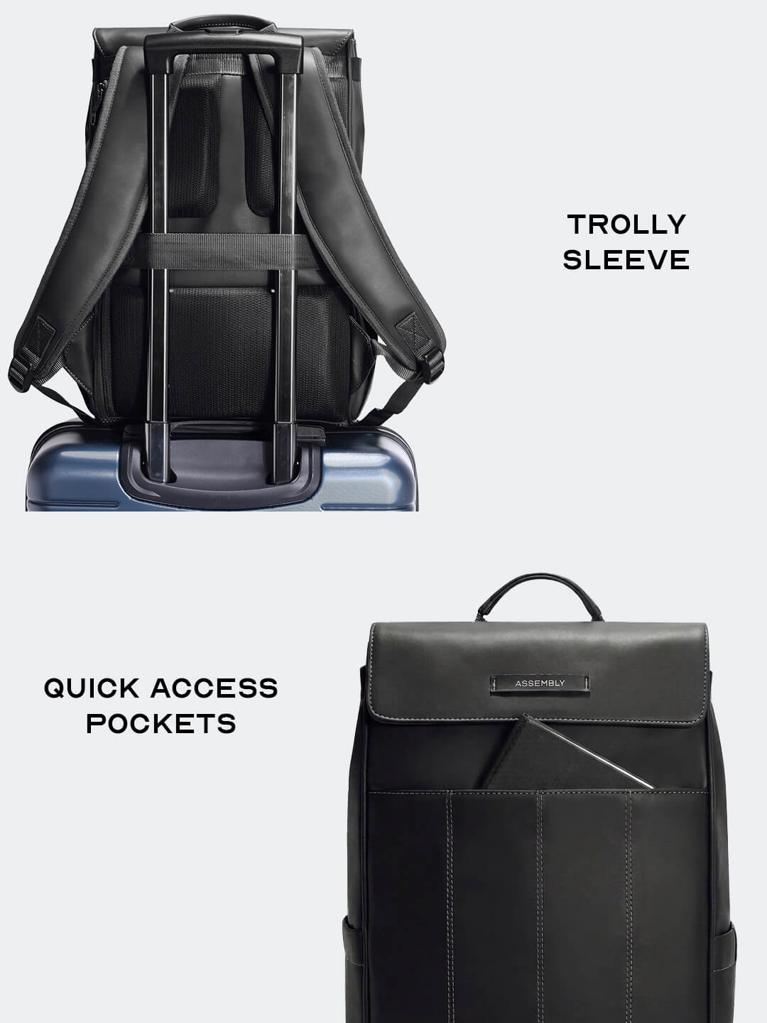 Mave Laptop Backpack Black