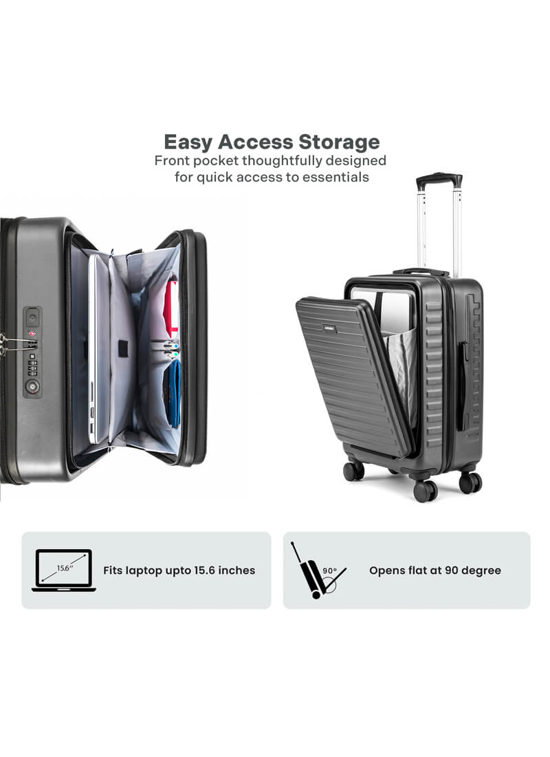StarkPro Combo | Grey | Set of 4 Luggage