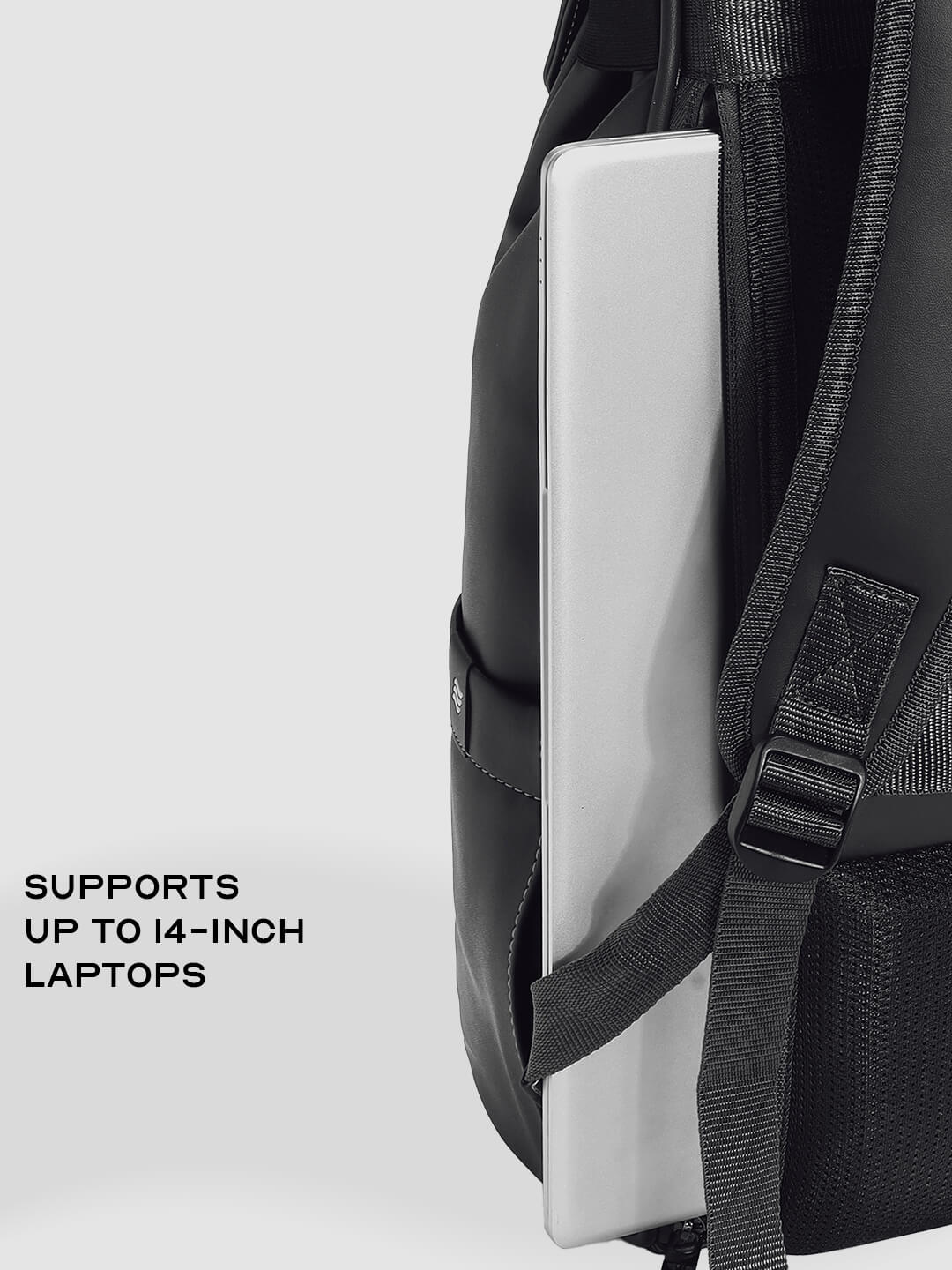 Mave Laptop Backpack Black