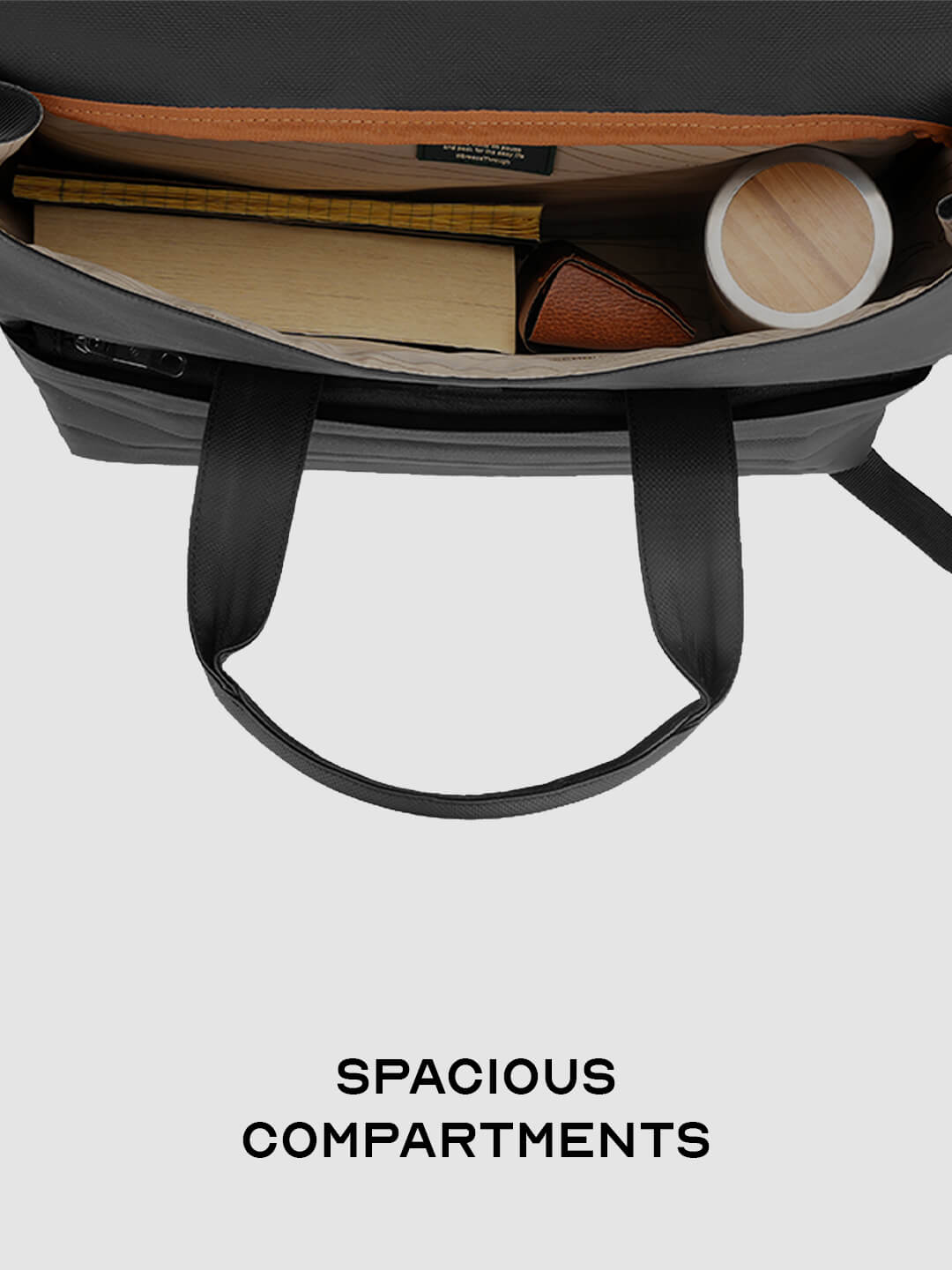 Stark Messenger | Black | Everyday Office Laptop Bag