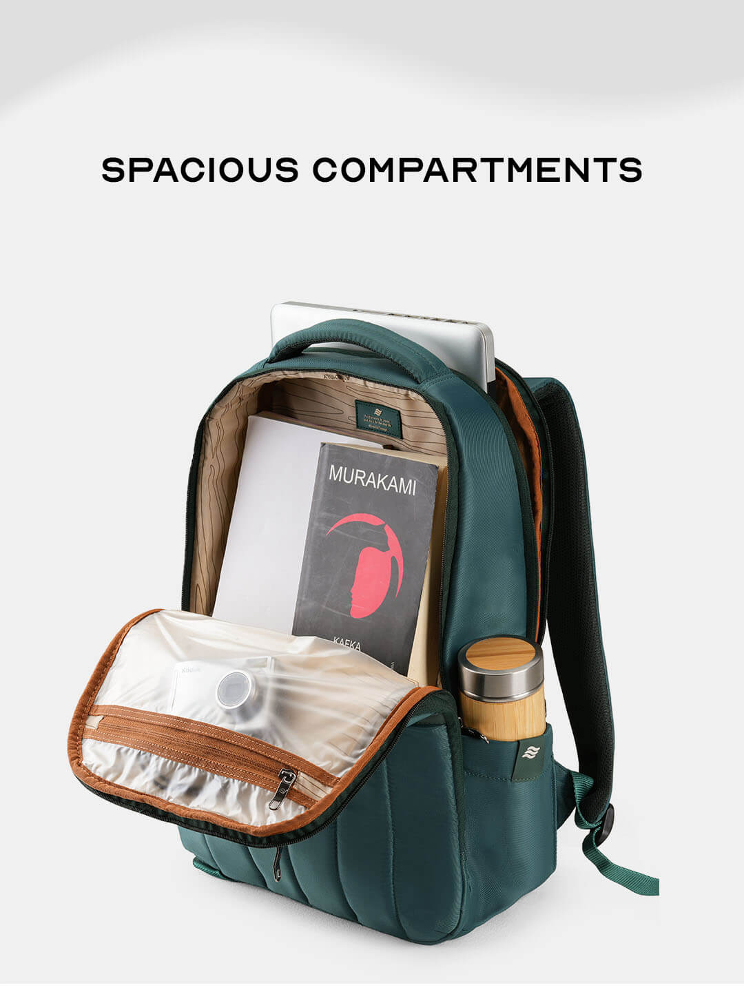 Rover Backpack | Green | Everyday Laptop Backpack