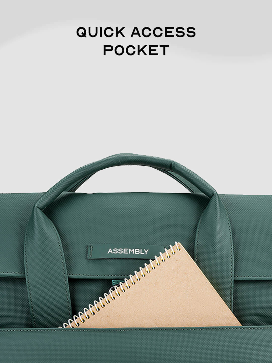 Stark Messenger | Green | Everyday Office Laptop Bag
