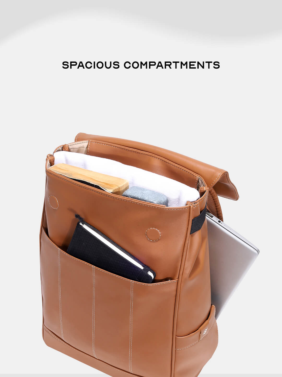 Mave Laptop Backpack Tan