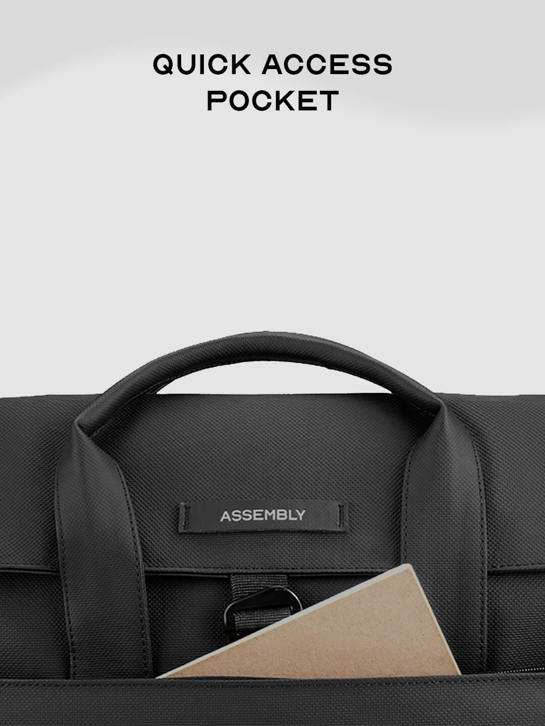 Stark Messenger | Black | Everyday Office Laptop Bag