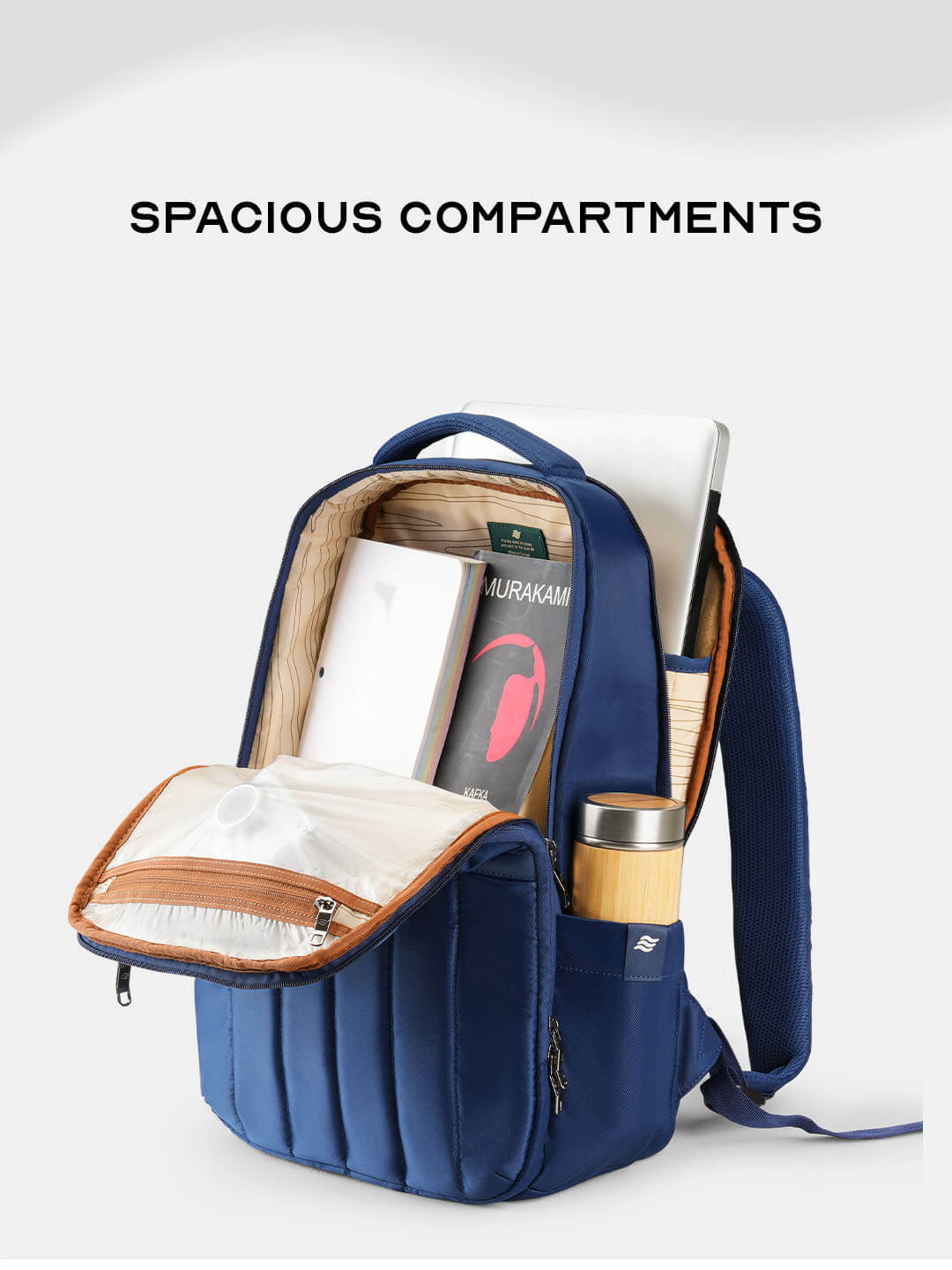 Rover Backpack | Blue | Everyday Laptop Backpack