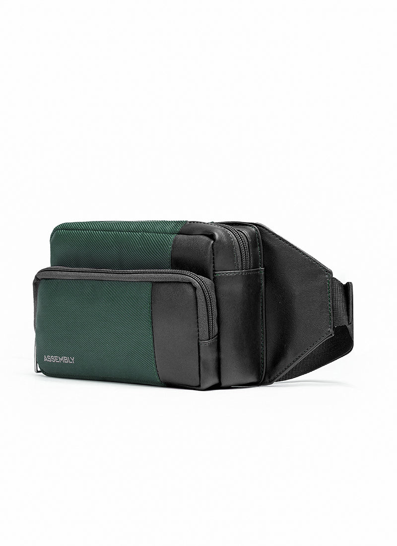 Buy Flux | Green | Fanny Pack – Crossbody Bag Online in India | Assembly