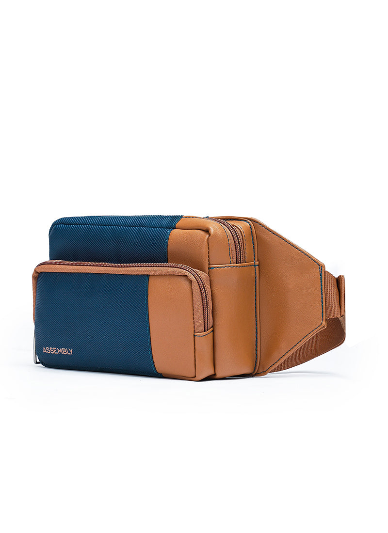 Buy Flux | Blue | Fanny Pack – Crossbody Bag Online in India | Assembly