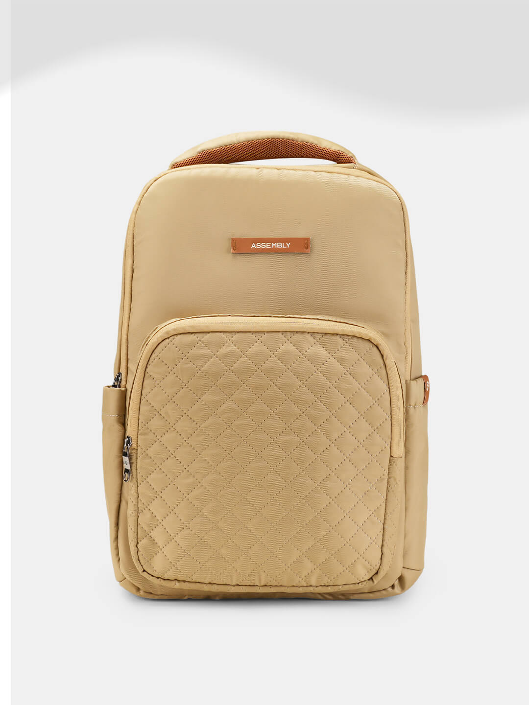 Pixel Laptop Backpack | Beige | Everyday Travel Bag for Work & College