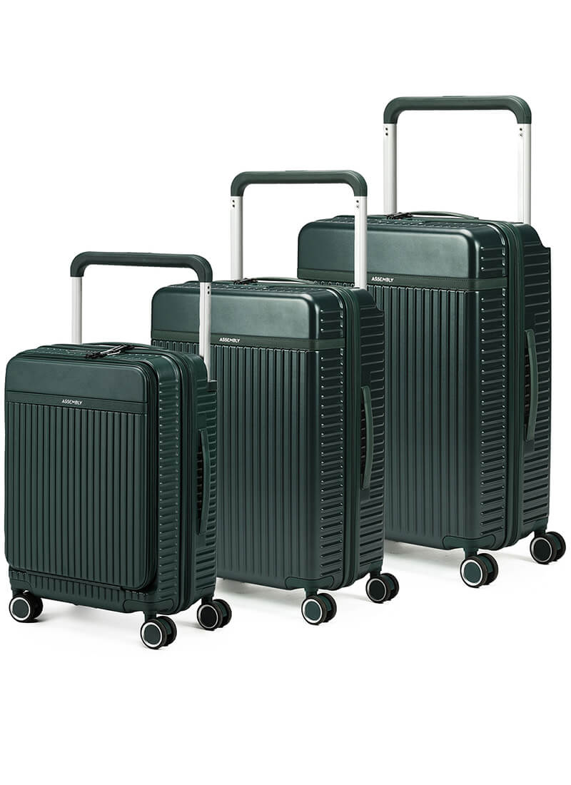 Rover Pro Combo | Green | Set of 3 Luggage