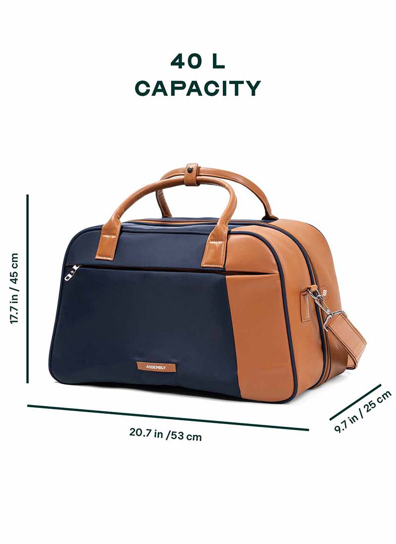 Verve | Blue | Premium Duffle Bag