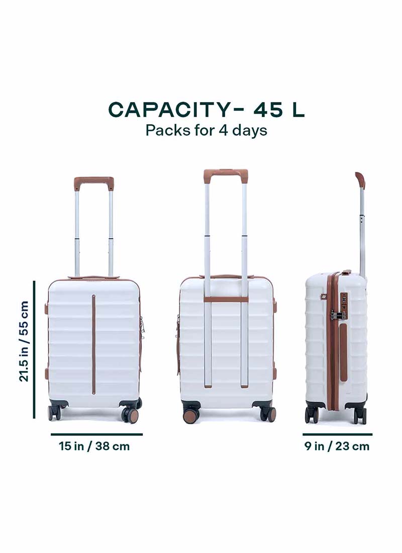 Odyssey | Sand | Cabin Hard Luggage