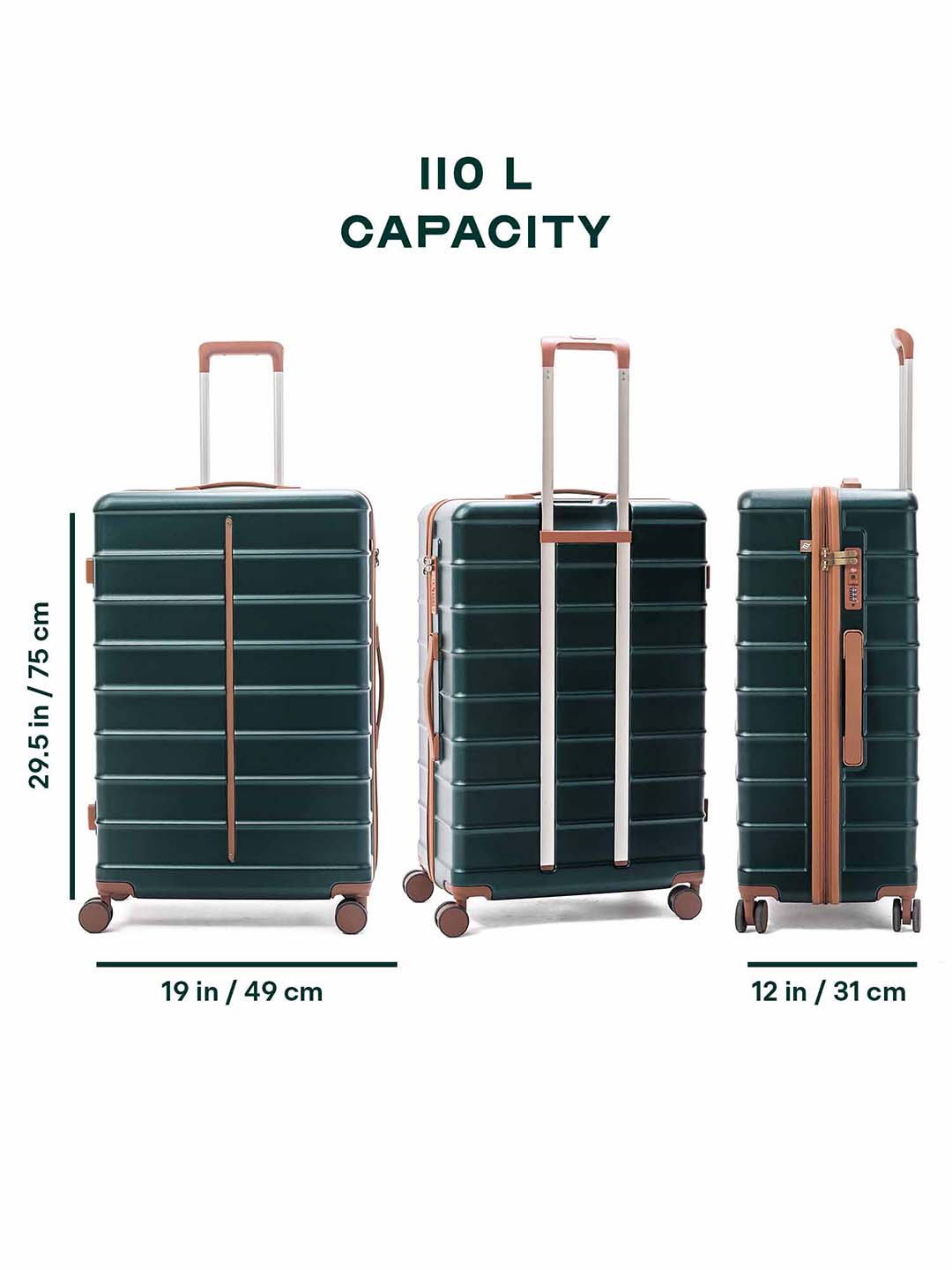 Odyssey | Forest | Large Hard Luggage