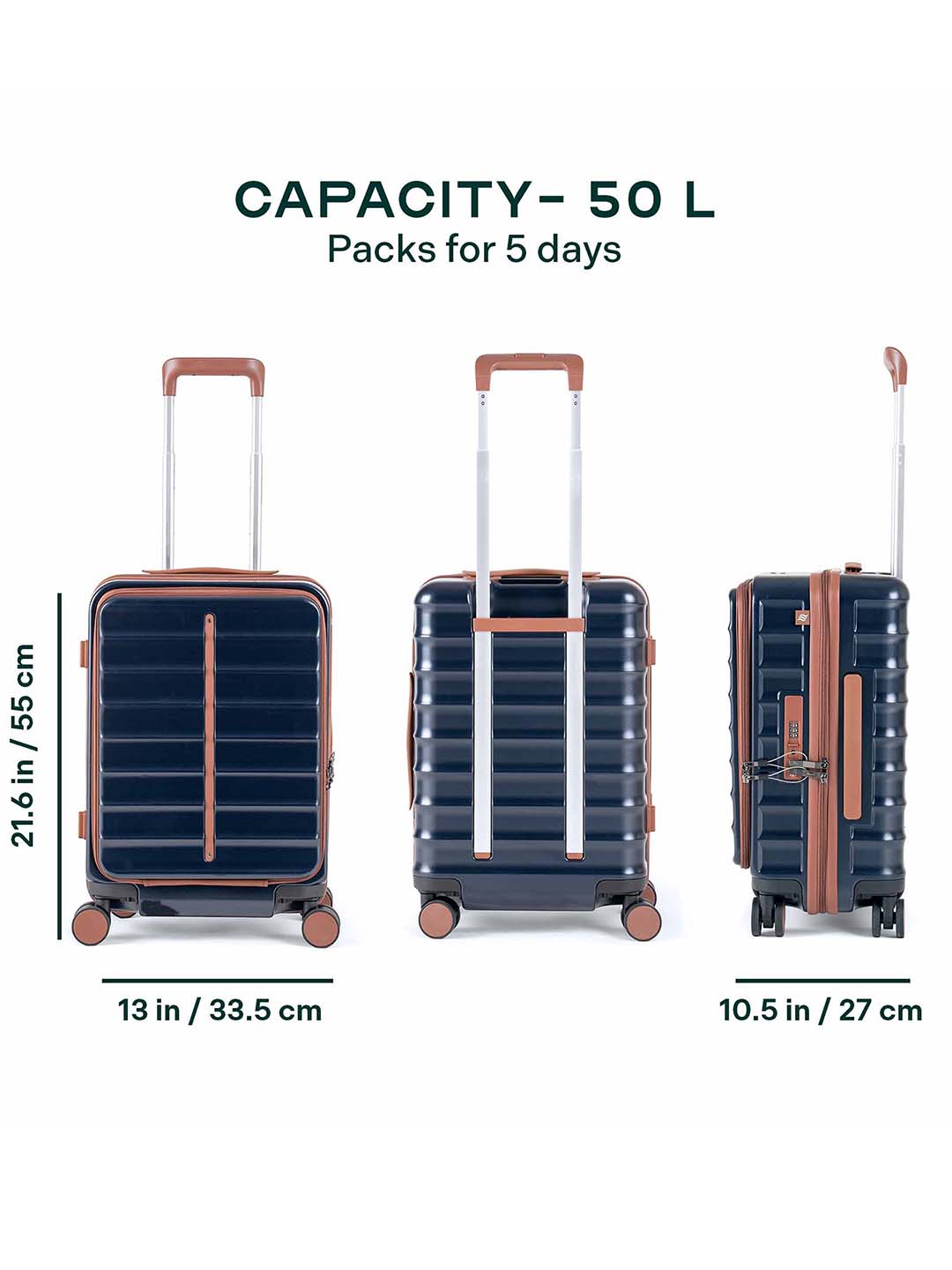 Buy OdysseyPro | Ocean | Cabin Hard Luggage – Cabin Hard Luggage Online in India | Assembly