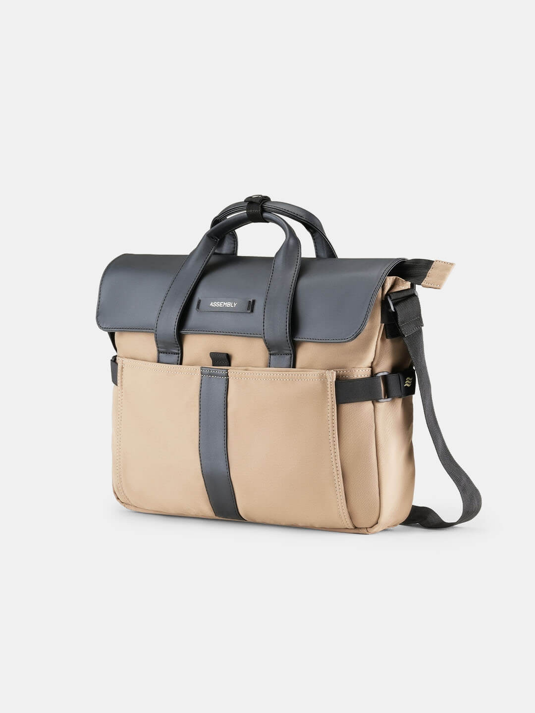 Kairo Laptop Messenger Bag Beige